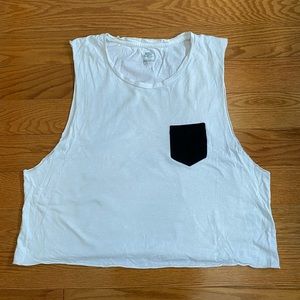 Nike crop top pocket